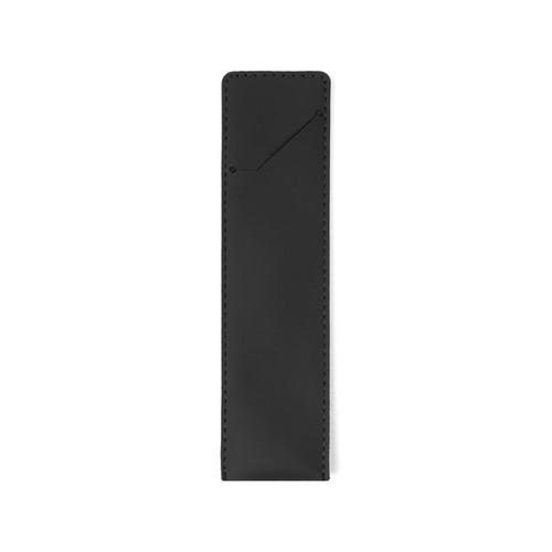 black VENTURE BALLPOINT. Estuche de poliuretano para bolígrafo