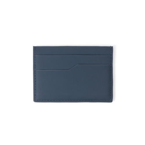 blue VENTURE WALLET. Tarjetero de poliuretano para 5 tarjetas con bloqueo RFID