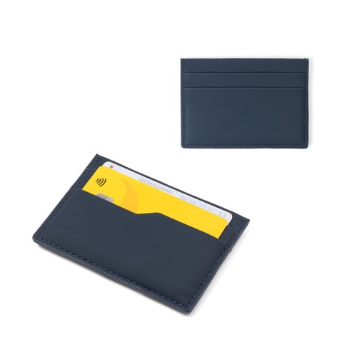 VENTURE WALLET. Porte-cartes en polyuréthane pour 5 cartes avec protection RFID, RIONDET SERIPUB, EYBENS