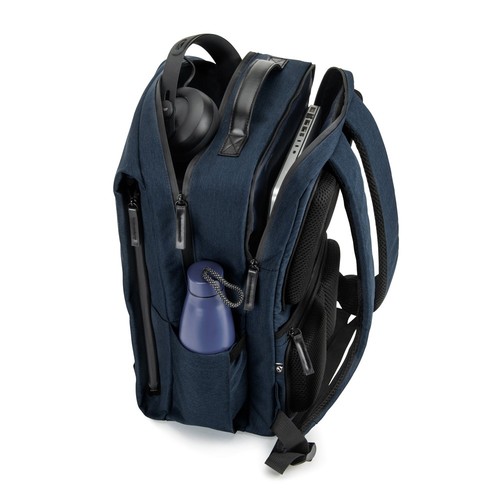 blue GLASGOW. Mochila para portátil (17