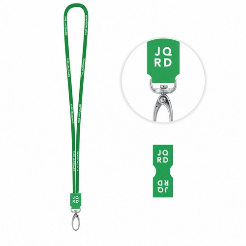 Muestra impresa de Lanyard TUBE JACQUARD Long (Ø 7 mm), Merchandising, artículos personalizados para tu promoción de marca