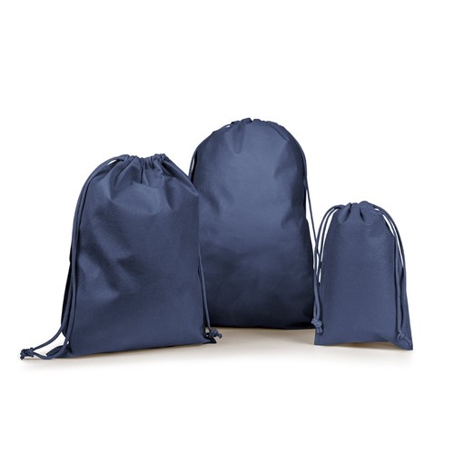 blue GIFT BAG L. Bolsa tipo mochila grande de tejido no tejido (60 g/m²)