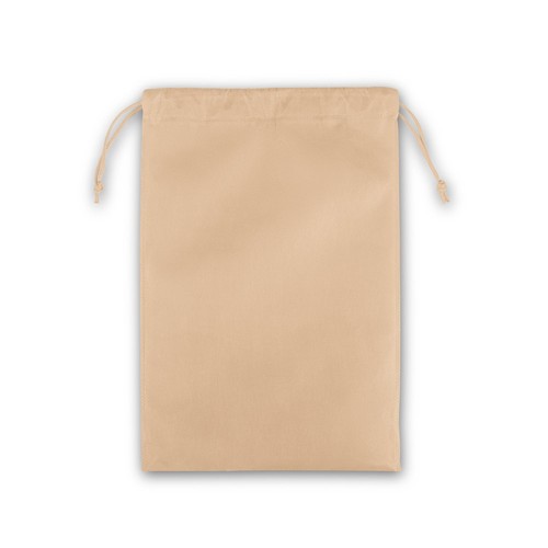 marrón claro GIFT BAG L. Bolsa tipo mochila grande de tejido no tejido (60 g/m²)