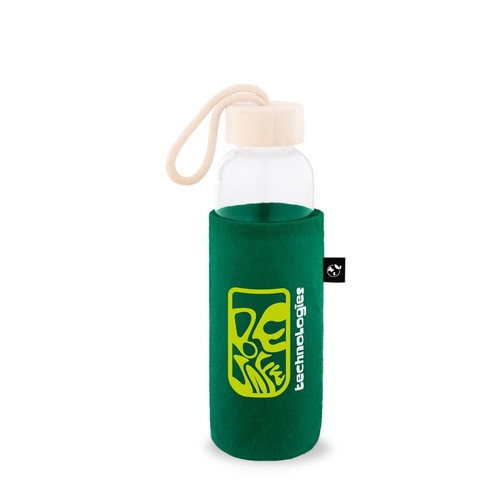 STOREY. Funda de fieltro reciclado (xxx % reciclado), ideal para botellas
