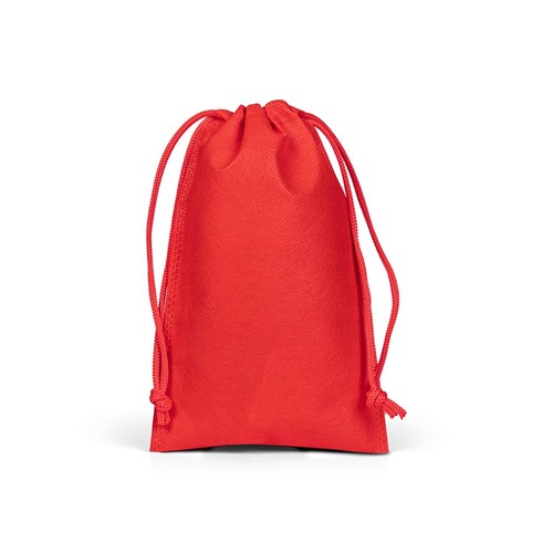 red GIFT BAG S. Bolsa pequeña tipo mochila de tejido no tejido (60 g/m²)