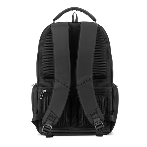 black BOSTON SOLID. Mochila para portátil de 17