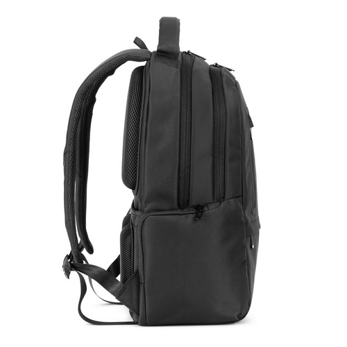 black BOSTON SOLID. Mochila para portátil de 17