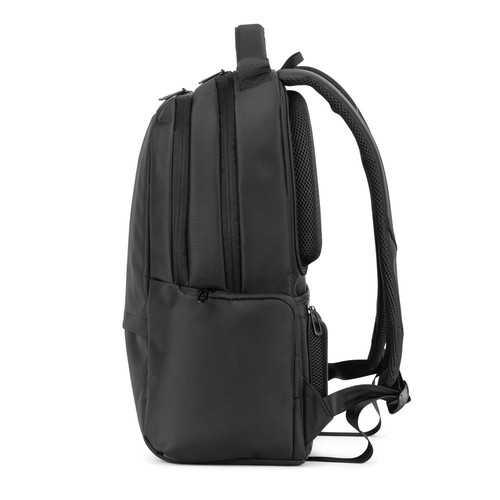 black BOSTON SOLID. Mochila para portátil de 17