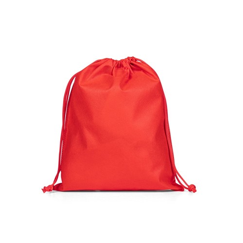 red GIFT BAG M. Bolsa tipo mochila mediana de tejido no tejido (60 g/m²)