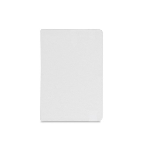 white ANNE SUB A6. Bloc de notas A6 con tapa dura, ideal para impresión por sublimación