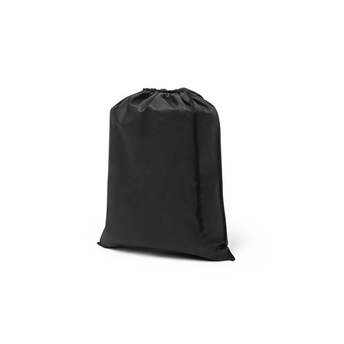 black ASTRA. Bolsa de tela con cordón (60 g/m²)