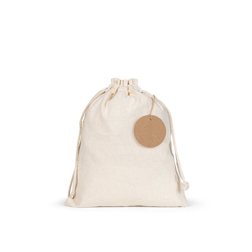 natural LABEL ROUND. Etiqueta fabricada con papel 100 % reciclado (700 g/m²) de forma circular