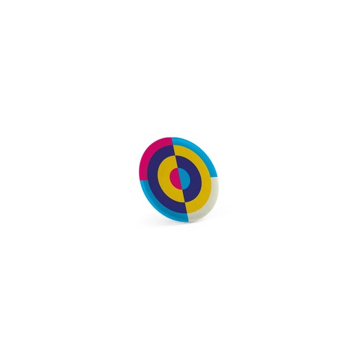 Button PIN 2. Pin redondo con imán