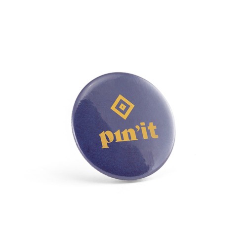 Button PIN 8. Pin's rond avec doubles fermetures magnétique - 2