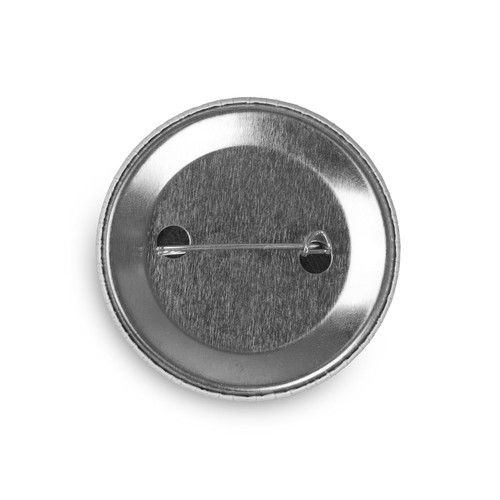 plateado Button PIN 9. Pin redondo con