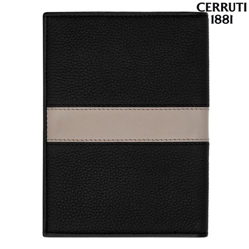 Porte-passeports Delano Taupe & Black thumbnail 6