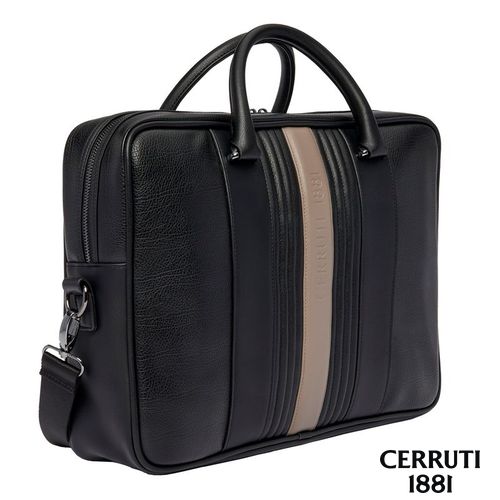 Porte-documents Delano Taupe & Black thumbnail 4