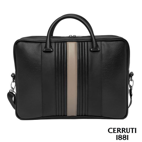 Porte-documents Delano Taupe & Black thumbnail 6
