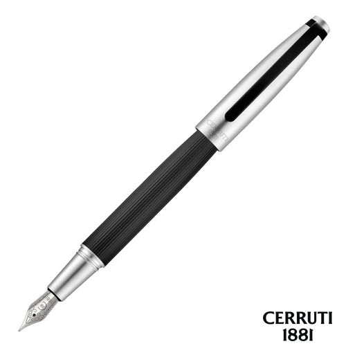 Stylo plume Benson Black & Chrome - 4