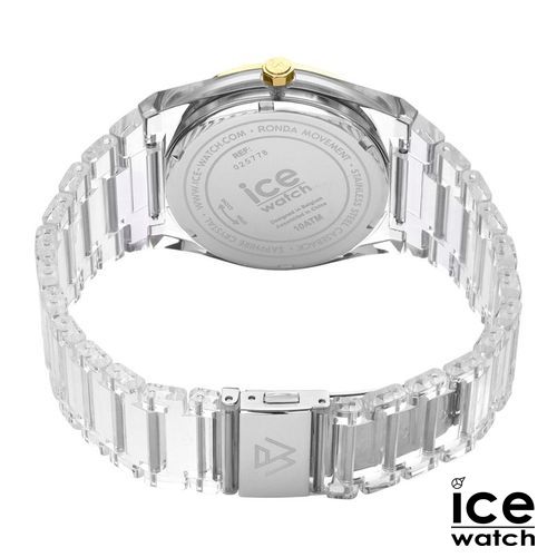 Montre dateur ICE POWER PW1 Transparent - Gold thumbnail 4