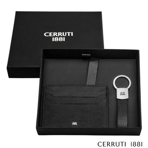 Parure Jefferson Black (porte-clefs & porte-cartes) - 2
