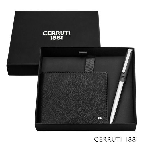 Parure CERRUTI 1881 (stylo plume & portefeuille) - 2