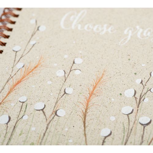 Bloc-notes à couverture souple à spirale GRASS thumbnail 8