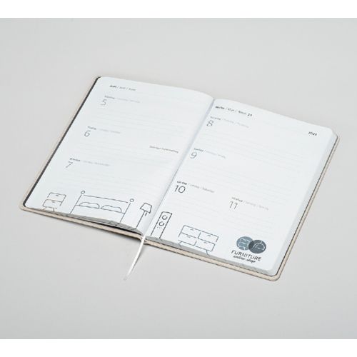 Mindnotes® agenda à couverture rigide en LINO thumbnail 6