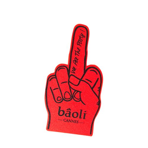 Waving Glove The Bird, 1-sided Waving Glove The Bird, 1-sided