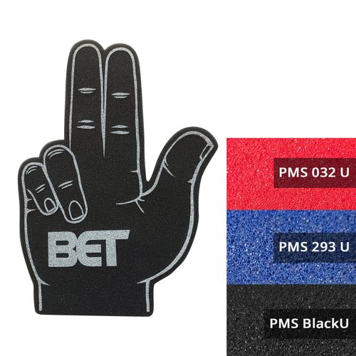 Waving Glove Gun Hand, 2-sided