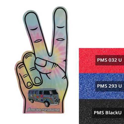 Waving Glove Peace Hand