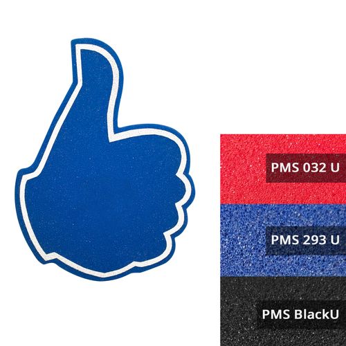 Waving Glove Cartoon Thumb, 2-sided