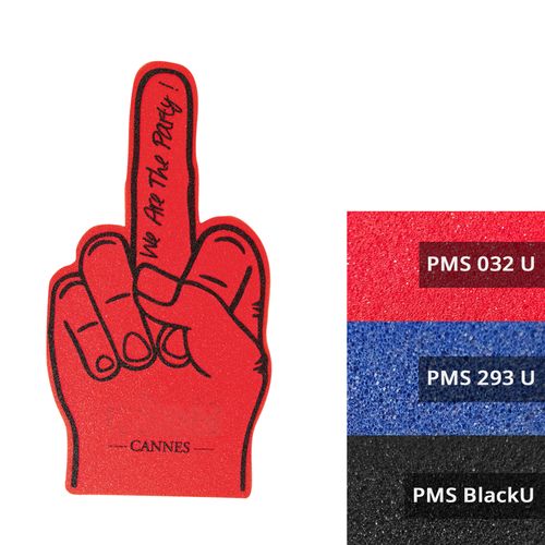 Waving Glove The Bird, 2-sided