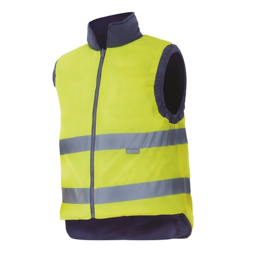 gilet bodywarmer bandes réfléchissantes - 1