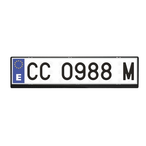plaque d'immatriculation - 1