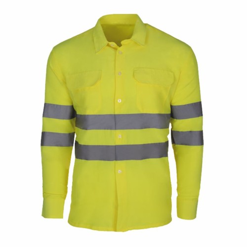 Chemise bandes réfléchissantes personnalisée