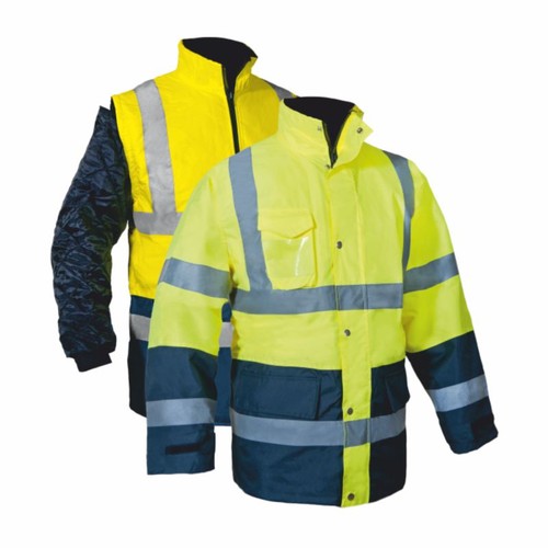 Parka bandes réfléchissantes personnalisée