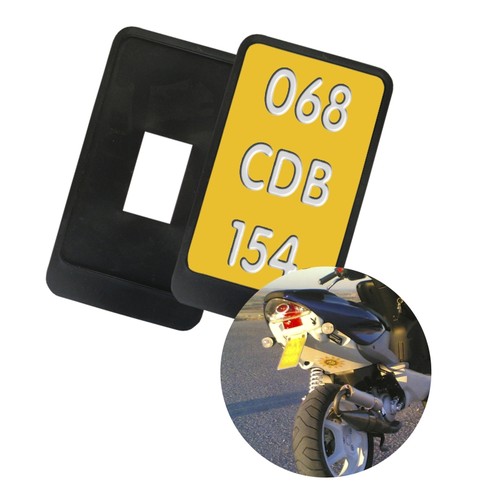 Plaque d'immatriculation personnalisée