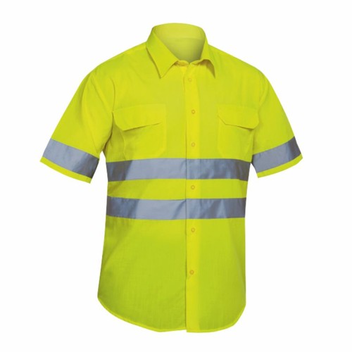 Chemise bandes réfléchissantes personnalisée