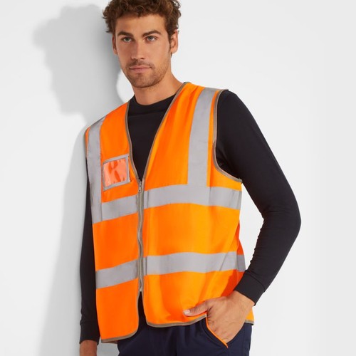 Gilet bandes réfléchissantes personnalisé