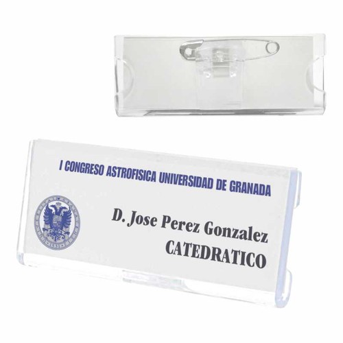 Porte badge personnalisé