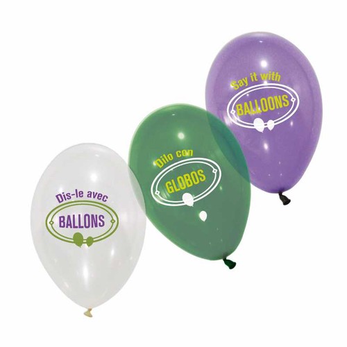 Ballon de fête personnalisé
