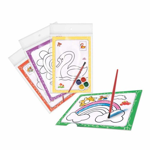 Set coloriage et peinture personnalisé