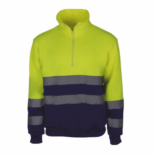 Sweat shirt bandes réfléchissantes personnalisé
