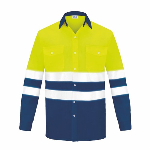 Chemise bandes réfléchissantes personnalisée