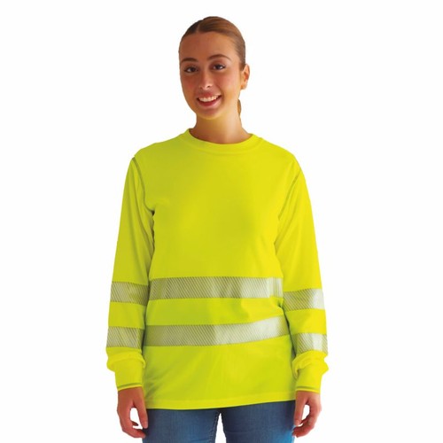 Tee shirt bandes réfléchissantes personnalisé