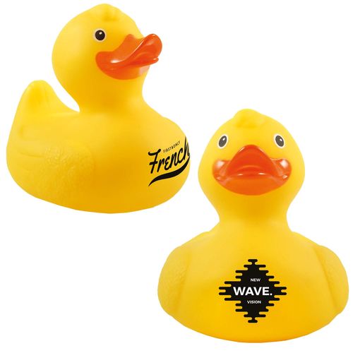 Canard de bain en caoutchouc grinçant * - 4