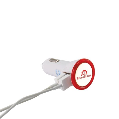 Chargeur de voiture USB à double port et à diodes électroluminescentes** - 8