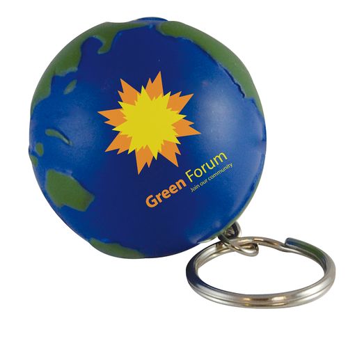 Globe terrestre anti-stress Porte-clés *