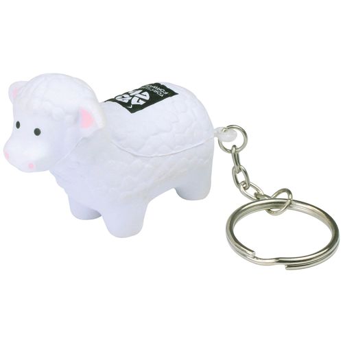 Porte-clés mouton stressé